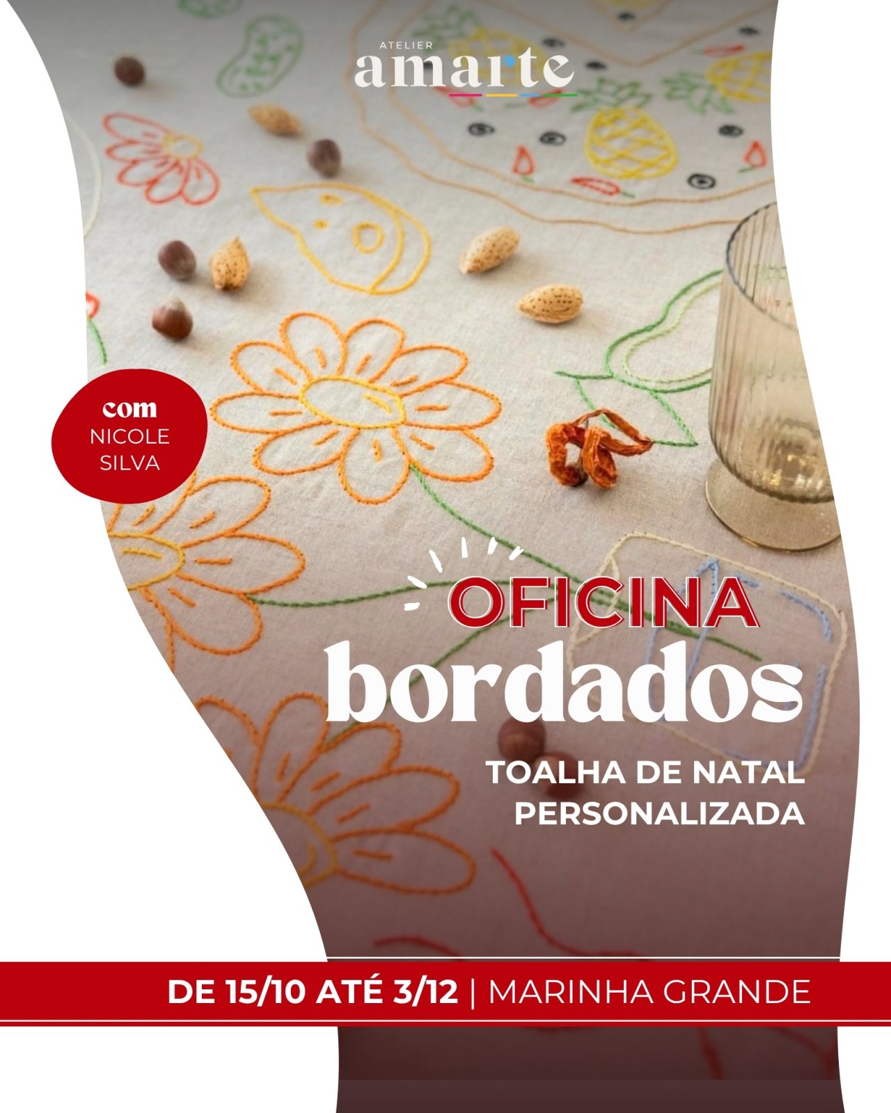 Oficina de Bordados — cartaz