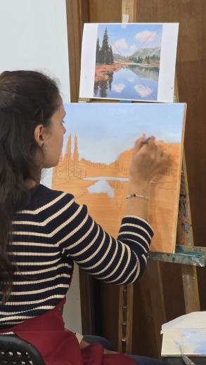 Fotografia — Pintura a Óleo